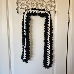 Rabbit fur scarf